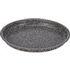 Home Stone Stampo Pizza Tondo, Antiaderente, Pietra, Antracite, 24 cm