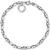 Thomas Sabo Bracciale da Uomo con Ciondoli Charm Club Argento Sterling 925 X0255-637-21-L15.5