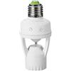 Blendend Sensore di movimento per lampadine E-27: ottimizza la luce. Si attiva durante il rilevamento del movimento, ideale per corridoi e garage. Risparmio energetico con installazione semplice e veloce.