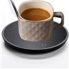 Lelukee Scaldatazze caffè Scalda caffè intelligente 220 V 18 W Bevande Elettrico Riscaldamento Touchscreen da ufficio Tazza da caffè Riscaldatore elegante impermeabile con spegnimento automatico