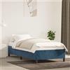 Coavain Aggiorna Giroletto Blu Scuro 90x200 cm in Velluto Coprirete Rete Singola Divano Letto Angolare Bed Frame Vestiletto Matrimoniale Contenitore Letti a Soppalco una Piazza e Mezza