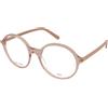 Marc Jacobs Marc 746 35J | Occhiali da Vista Graduati | Prova Online | Plastica | Tondi | Rosa, Trasparente | Adrialenti