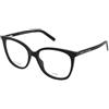 Marc Jacobs Marc 662 807 | Occhiali da Vista Graduati | Prova Online | Plastica | Tondi | Nero | Adrialenti