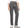 Tommy Jeans Donna Jeans Izzie Slim Fit Straight Vita Alta, Nero (Denim Black), 25W/34L
