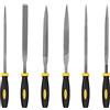WELHAEPI 6 Pezzi Set di Lime e Raspe per Legno, Lime ad Ago Diamantate Set per Limare Metallo, Legno, Plastica, Modellare