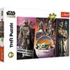 Trefl Welt der Biene Maja, Maya the Bee 300 Elementi, Baby Yoda Misterioso, per Bambini da 8 Anni Puzzle, Colore Star Wars Mandalorian, Das geheimnisvolle, 23002