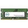 Dell DDR4-8 GB - SO DIMM 260 Pin - 3200 MHz / PC4-25600 - Memoria Senza Buffer, Non ECC - Aggiornamento