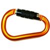 Kong. HMS Napik Twist Lock. Connettore in alluminio con ghiera a 2 movimenti e sistema Keylock. Forma a base larga. Ghiera Automatica. 85g.