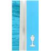 Pracht Creatives Hobby 7073-20895 Fogli di cera per decorazioni mix turchese/argento, 3 mezzi fogli di cera circa 20 x 5 x 0,05 cm, strisce di cera per modellare e decorare candele