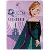 Northwest Disney Frozen 2 Micro Raschel, coperta coperta coperta 116,8 x 152,4 cm, regina di Arendelle