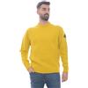 Roy Rogers Roy Roger's Maglia Uomo in lavorazione incrociata Giallo