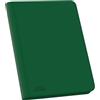 Ultimate Guard UGD010212 - Custodia Rigida per Carte da Gioco, Ogni Pagina Contiene Fino a 9 Carte, Colore: Verde
