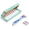 BIC RAZORS BIC Click 3 Soleil Sensitive Rasoio da Donna Ricaricabile, 1 Manico in Plastica Riciclata al 30%, 10 Ricariche, Striscia Emolliente, Blu - Confezione da 1+10 Unità