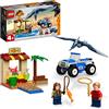 LEGO Jurassic World Inseguimento dello Pteranodonte, con Dinosauro Giocattolo, 2 Minifigure e un Fuoristrada, Giochi per Bambini dai 4 Anni, Dino 76943