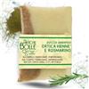 Antiche Bolle - Doccia Shampoo Solido 100% Naturale all'Ortica, Henné e Rosmarino - Per Tutti i Tipi di Pelle e Capelli - Idratante, Tonificante e Fortificante - 100g