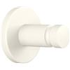 tesa® MOON WHITE Gancio per Asciugamani per bagno e WC in stile industriale e moderno - Senza foratura, soluzione adesiva inclusa - 37 mm x 37 mm x 36 mm - Bianco opaco