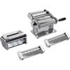 Marcato Multipast Macchina per Pasta Manuale Acciaio Cromato con Accessori : Ravioli, Spaghetti e Reginette
