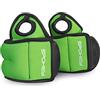 SPOKEY COM FORM IV - Polsiera in neoprene con passante per pollice, 2 pezzi, colori assortiti, in 3 livelli di peso da 0,5 a 1,5 kg, con pratiche chiusure in velcro