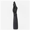 SEXY EMPORIUM Grande dildo nero con ventosa anale realistico Dong enorme 25,4 cm 30,5 cm 43,2 cm + massiccia pegging per adulti (pugno tuttofare da 35,5 cm)