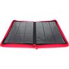 docsmagic.de PRO-Player 9-Pocket Zip-Album Red - 360 Card Binder - MTG - PKM - YGO - Cerniera Rosso