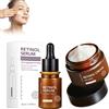 Grgowe 2Pack Antietà Al Retinolo, Crema Anti-Invecchiamento Viso,Crema Idratante Al Retinolo,Siero Idratante Viso,Retinolo Anti Aging Face Cream & Essence,Riduce Le Linee Secche e Le (A)