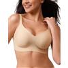 CLOSEMATE Reggiseno Senza Cuciture, Senza Ferretto, Scollo a V, Morbido e Comodo, Effetto Comfort, Ideale per T-Shirt
