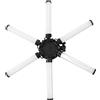 Zunate LED Star Ring Light, 26in 6 Tubi LED Fotografia Star Light Lamp, Luce di Riempimento Portatile con Supporto per Telefono, per Fotocamera Photo Studio Phone