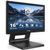 Philips MMD-MONITORS &, DISPLAYS PHILIPS 162B9T/00 Monitorius Philips 162B9T/00 15.6. 1366x768. 10 touch point. IP54
