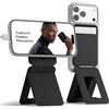 MOFT Portafoglio con treppiede per telefono, supporto magnetico a portafoglio, porta carte abilitato NFC, bastone per selfie tascabile, in pelle MOVAS, supporto regolabile per viaggi, vlog