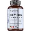 WeightWorld Fermenti Lattici Probiotici, 20 Ceppi, 2 Mesi, 120 Capsule, Fermenti Lattici Adulti Vegani, 60 Miliardi UFC, con Lactobacillus Acidophilus e Gasseri, Prebiotici, Inulina Bio, FOS Fruttoligosaccaridi