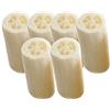 PULABO 6Pcs Naturale Loofah Luffa Loofa Bagno Doccia Spugna Cucina Cleaing Scrubber Conveniente e Durevole