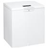 Whirlpool WHE 20112 - Congelatore A Pozzetto 166 Litri Classe Energetica E. Congelatore A Pozzetto Piccolo, Dimensioni: 86,5x80,6x64,2 cm Ideale Per Famiglie Piccole.