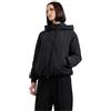 Armani Exchange The Notorius Frank, Allover Monogram Pattern Giacca Blouson, Nero, M Donna