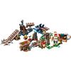 lego Super Mario - Pack di Espansione Corsa nella Miniera di Diddy Kong con Aereo Giocattolo e 4 Personaggi Set da Combinare con gli Starter Pack Costruzioni per Bambini da 8+ Anni - 71425