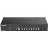 D-LINK 8-PORT GIGABIT MANAGED SWITCH INCL. 2 X SFP