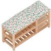 SUNGOOYUE Scaffale per Scarpe in Miniatura per Casa delle Bambole, Scarpiera in Miniatura, Scarpiera per Casa delle Bambole 1/12 2 Strati Ampio Spazio di Archiviazione Scaffale per Scarpe