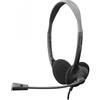 Sbox Cuffie stereo Sbox con micro usb Nero