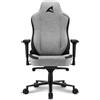 Sharkoon Sedia Gaming Sharkoon Skiller SGS40 Fabric Grigio [SKILLER SGS40 FABRIC GREY]