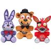 Zhongkaihua, Set di peluche di Five Nights at Freddy's: Sister Location, con Nightmare Bonnie, Nightmare Bear e Nightmare Foxy, per bambini, adatto come regalo di Natale, capodanno e compleanno