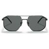 Prada Occhiali da Sole PR59YS 1AB5Z1 Nero/Grigio Scuro Unisex Polarizzati