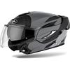 MOTOTOPGUN AIROH CASCO MODULARE REV 19 LEADEN ANTHRACITE MATT S