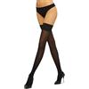 Wolford Velvet De Luxe 50 Rimanere in Piedi Collant, 50 DEN, Nero, S Donna