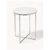 Westwing Collection Tavolino rotondo in marmo Alys