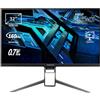Acer Predator XB323KRVbmiiiiphuzx Monitor Gaming PC 32, Display 4K IPS, 160 Hz, 0.7 ms, FreeSync Premium, 16:9, HDMI 2.1, DP 1.4, USB 3.0, Type-C, Regolazione in altezza, ZeroFrame, Speaker Integrati