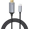 HOCO CAVO ADATTATORE ORIGINALE UA13 ADATTATORE DA USB-C A HDMI FULL HD 4K BLACK PER MODELLI A MARCHIO HUAWEI