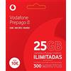 Vodafone Prepagato S 12 GB + 300 minuti (nazionali e internazionali) Roaming Europa USA