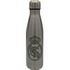 CYPBRANDS CYP Brands Real Madrid - Borraccia in acciaio, chiusura ermetica, 550 ml, colore nero, prodotto ufficiale
