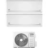 Beko Climatizzatore Dual Split Inverter 12000 + 12000 Btu Condizionatore con Pompa di Calore Classe A++/A+ (Unità Interna + Unità Esterna) - 2X BGMPI120 + BGMPO211 Evolution Pro