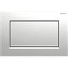 Geberit Placca Geberit Sigma10 Square Cromato Spazzolato / Lucido | 115.893.KX.1 Cromato Lucido