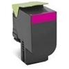 Lexmark Toner Compatibile per Lexmark CX 310 Lexmark CX 410 802SM Magenta Pagine 2.000